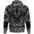 Viking Hoodie Raven With The Opened Wings with Bandana Paisley Style RLT12 - Wonder Print Shop