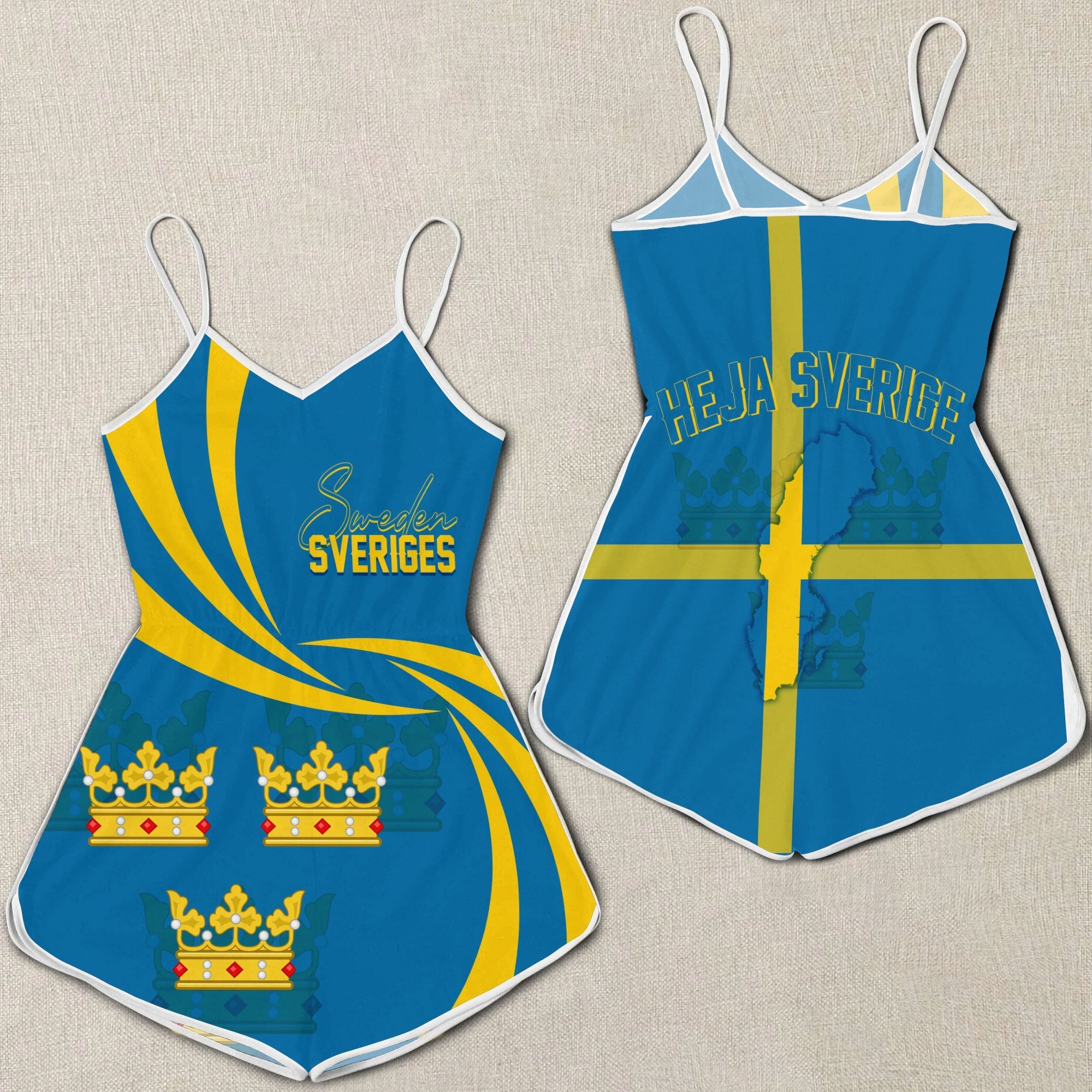 sweden-three-crowns-rompers-heja-sverige