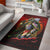 Viking Area Rug Samurai Viking Warrior Ronin Berserk Armor Axe Area Rug RLT12 - Wonder Print Shop