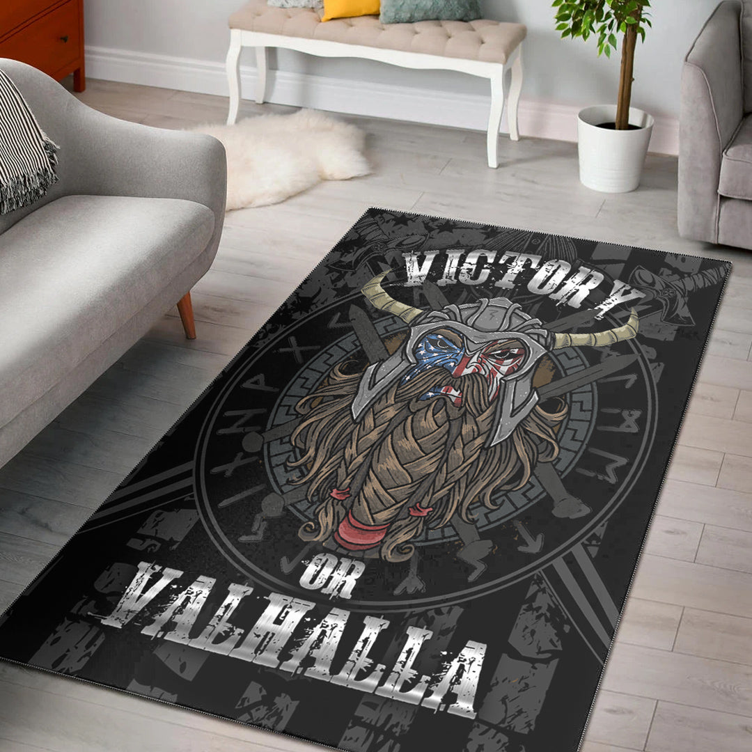 Viking Area Rug Victory or Valhalla Area Rug RLT12 - Wonder Print Shop