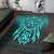 Viking Area Rug Viking God Odin Allfather In Asgard Raven God Cyan Version Area Rug RLT12 - Wonder Print Shop