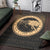 Wonder Print Shop Area Rug - Wolf Of Odin - Gold Version Area Rug RLT12 - Wonder Print Shop