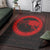 Wonder Print Shop Area Rug - Wolf Of Odin - Red Version Area Rug RLT12 - Wonder Print Shop