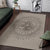 Viking Area Rug Tree Of Life with Triquetra Beige Area Rug RLT12 - Wonder Print Shop