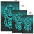 Viking Area Rug Viking God Odin Allfather In Asgard Raven God Cyan Version Area Rug RLT12 - Wonder Print Shop