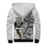 New Zealand 2022 Rugby Sherpa Hoodie All Black Silver Fern Maori Pattern Version White - Wonder Print Shop