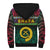 Shefa Province Sherpa Hoodie Vanuatu Pig Tusk Polynesian Flag Style - Wonder Print Shop