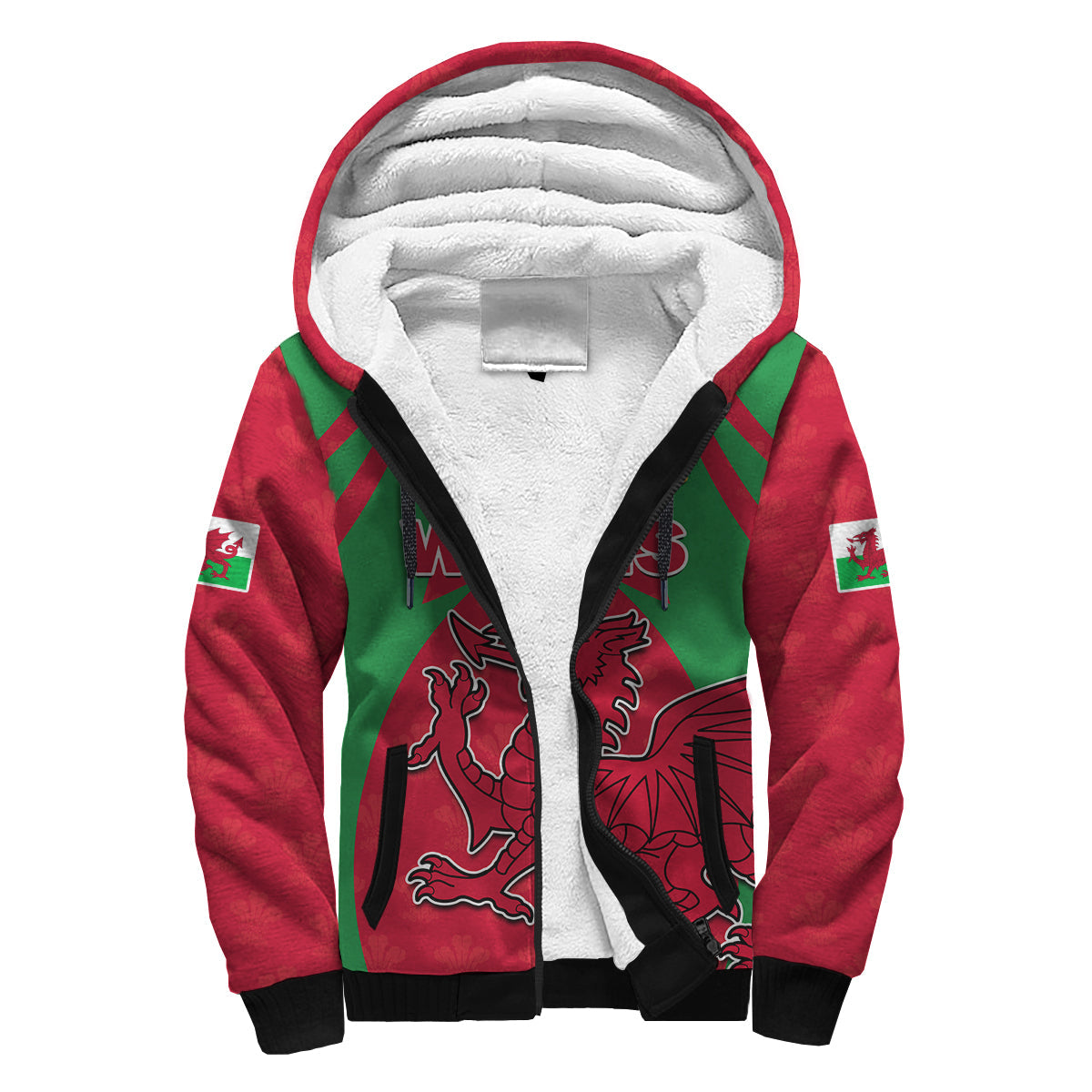 custom-text-and-number-wales-rugby-sherpa-hoodie-the-dragons-national-team-come-on-cymru