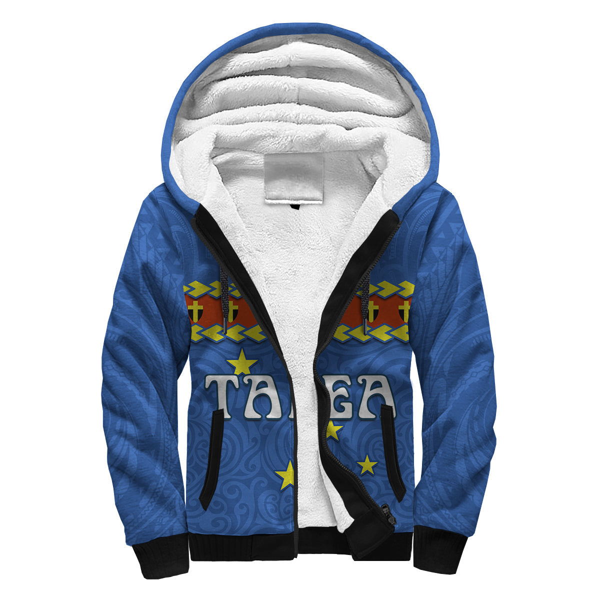 Custom Personalised Tafea Province Shepa Hoodie Vanuatu Pig Tusk Polynesian Flag Style - Wonder Print Shop