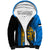 Estonia Sherpa Hoodie Happy Estonian Independence Day With Coat Of Arms - Wonder Print Shop