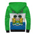 Sierra Leone Sherpa Hoodie Happy Independence Day - Wonder Print Shop