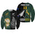 Custom Text and Number South Africa Protea and New Zealand Fern Sweatshirt Rugby Go Springboks vs All Black LT13 - Wonder Print Shop