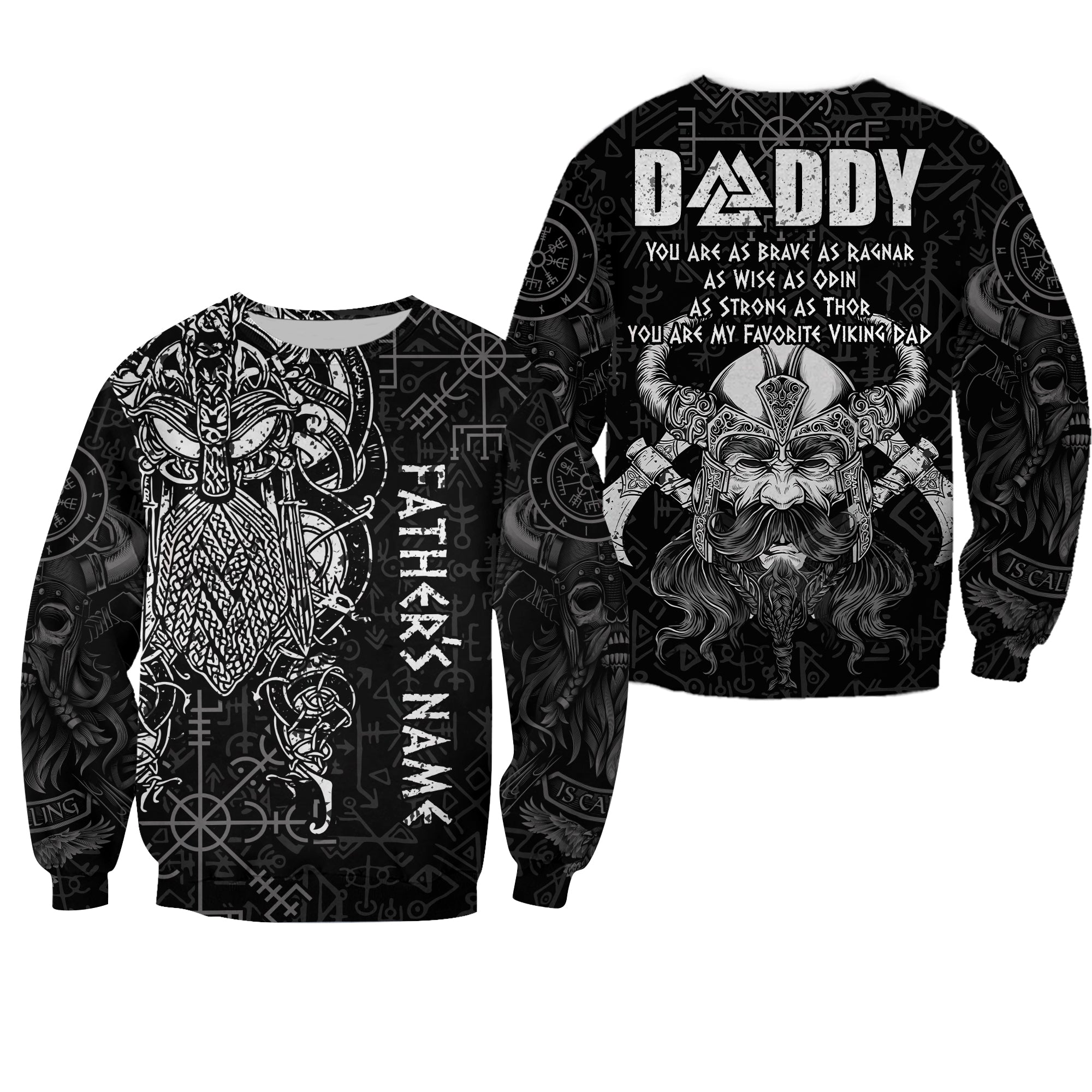 custom-personalised-viking-dad-sweatshirt-odin-runes-fathers-day