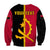 (Custom Personalised) Angola Sweatshirt Star and Flag Style Sporty LT13 - Wonder Print Shop