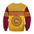 Sri Lanka Sweatshirt Traditional Pattern and Lion Flag LT13 - Wonder Print Shop