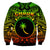 Chuuk Flag Sweatshirt Micronesia Style Reggae LT13 - Wonder Print Shop