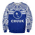 Chuuk Flag Sweatshirt Micronesia Style Blue LT13 - Wonder Print Shop