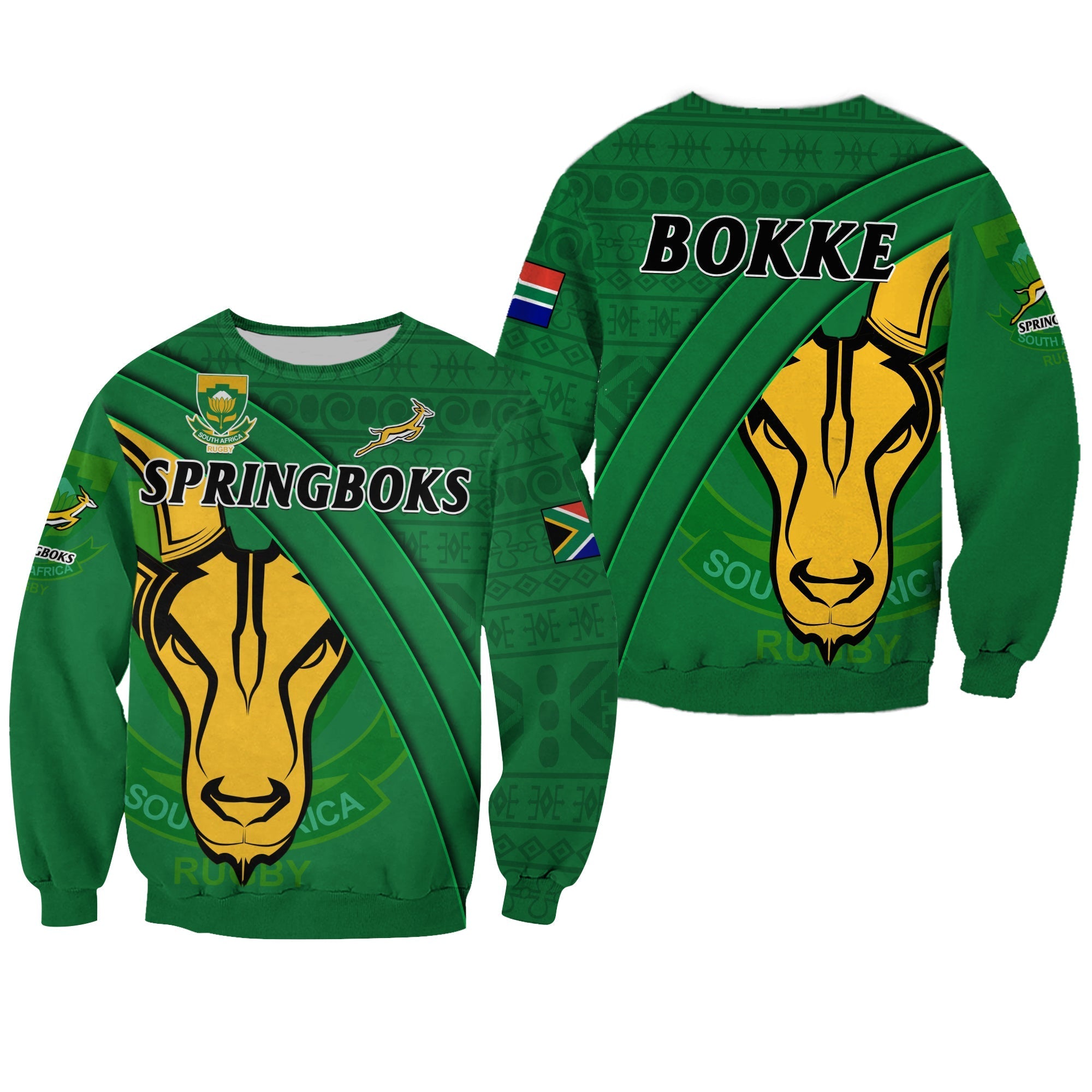 south-africa-rugby-sweatshirt-bokke-springbok-with-african-pattern-stronger-together