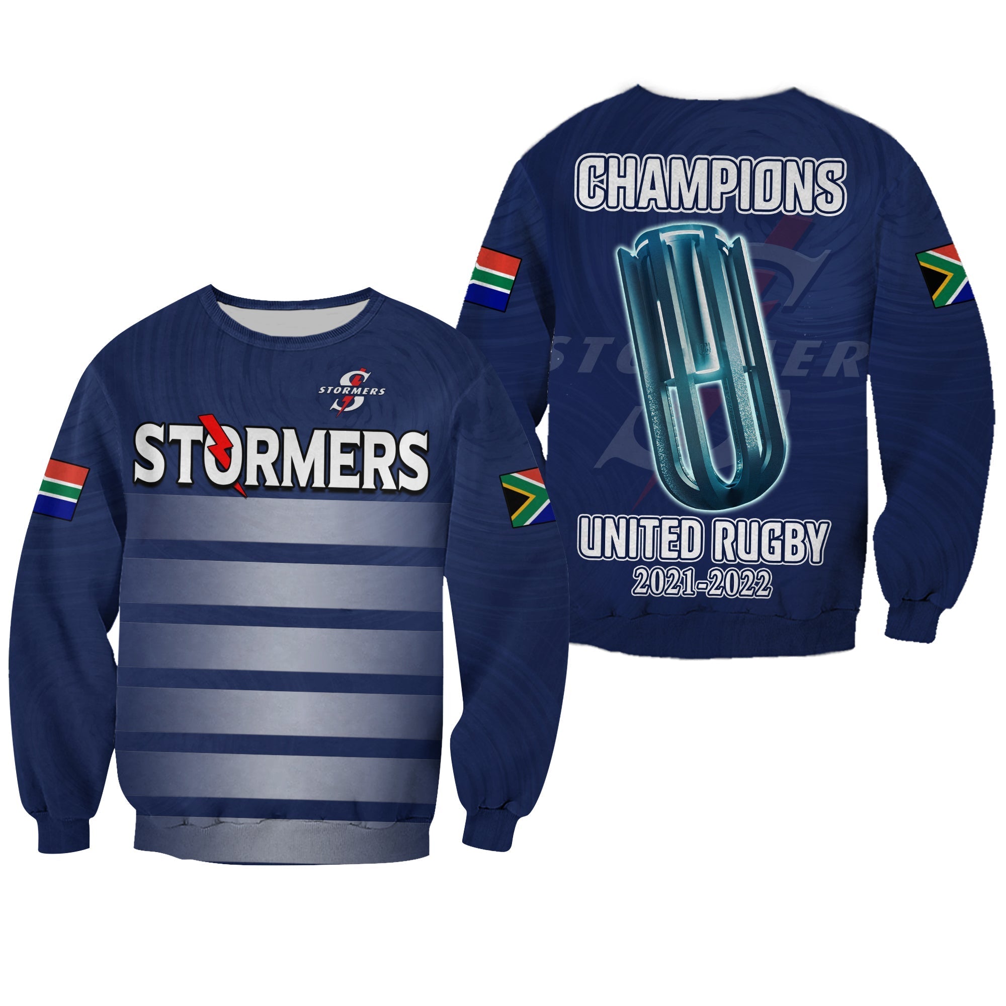 Stormers South Africa Rugby Sweatshirt We Are The Champions URC Unity - Wonder Print Shop