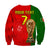 (Custom Text and Number) Portugal Football 2022 Sweatshirt Style Flag Portuguese Champions LT13 - Wonder Print Shop