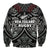 New Zealand Silver Fern Rugby Sweatshirt All Black NZ Maori Pattern LT13 - Wonder Print Shop