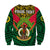 Custom Personalised Vanuatu Rugby Sweatshirt Coat Of Arms Polynesian Pattern - Wonder Print Shop