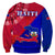 Haiti Sweatshirt Haiti Flag Dashiki Simple Style - Wonder Print Shop