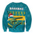 Bahamas Sweatshirt Bahamian Blue Marlin Merry Christmas - Wonder Print Shop