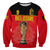 (Custom Text And Number) Belgium Football 2022 Sweatshirt De Rode Duivels Sporty Style - Wonder Print Shop