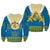 Sweden Sweatshirt Swedish Coat Of Arms With Scandinavian Flowers - Wonder Print Shop