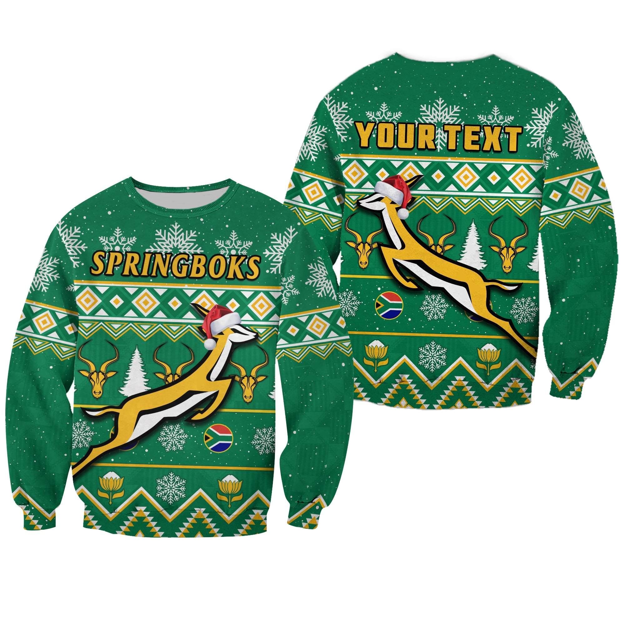 custom-personalised-south-africa-rugby-christmas-sweatshirt-springboks-proud-geseende-kersfees