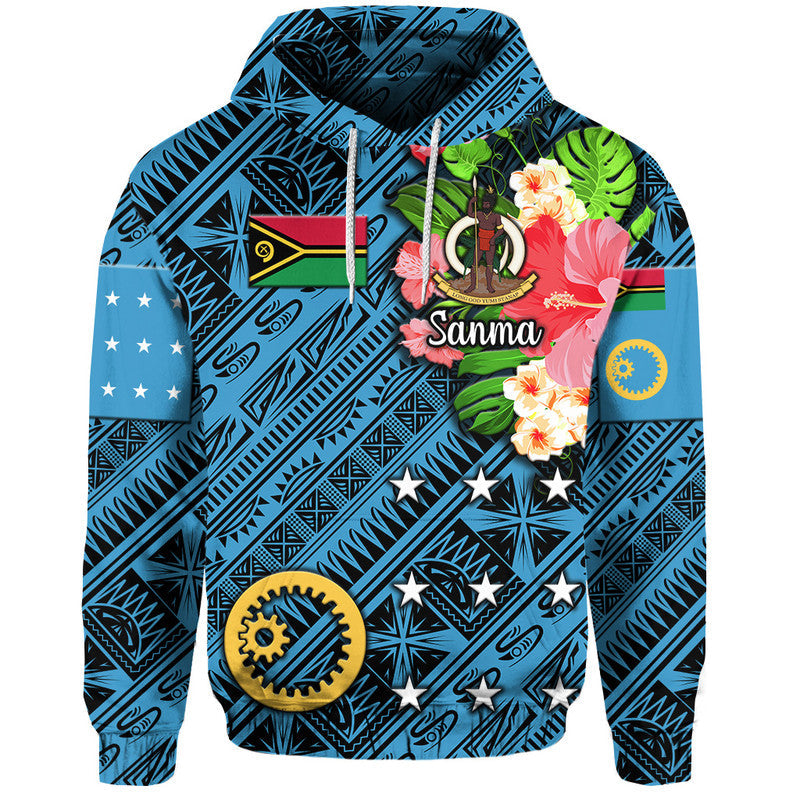 Custom Vanuatu Sanma Hoodie Independence Be Proud LT8 - Wonder Print Shop