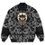 Viking Bomber Jacket Scandinavian God Odin New with Bandana Paisley Style RLT12 - Wonder Print Shop