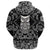 Viking Hoodie Scandinavian Owl with Bandana Paisley Style RLT12 - Wonder Print Shop