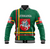 (Custom Personalised) Lithuania Baseball Jacket Coat Of Arms Lietuva Flag Style - Green LT8 - Wonder Print Shop