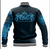 Viking Clothing Viking Fenrir Wolf Blue Baseball Jacket RLT12 - Wonder Print Shop