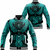 Viking Clothing Raven Of Odin Cyan Baseball Jacket RLT12 - Wonder Print Shop