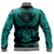 Viking Clothing Raven Of Odin Cyan Baseball Jacket RLT12 - Wonder Print Shop