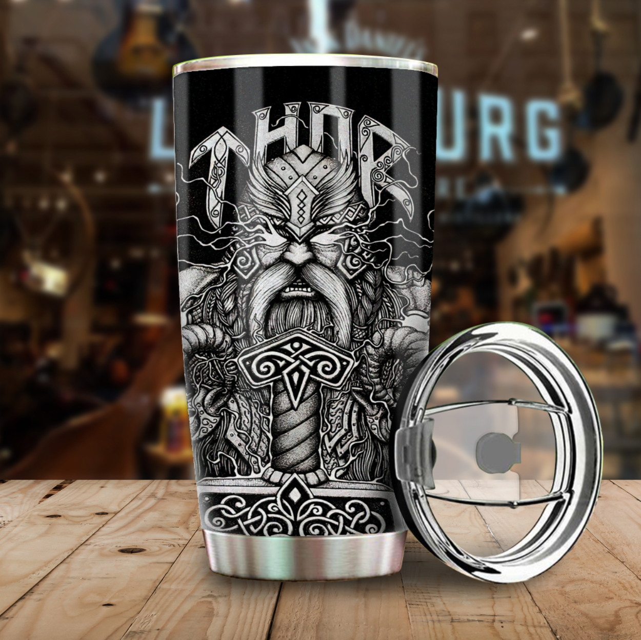 viking-tumbler-thor-and-hammer-tumbler