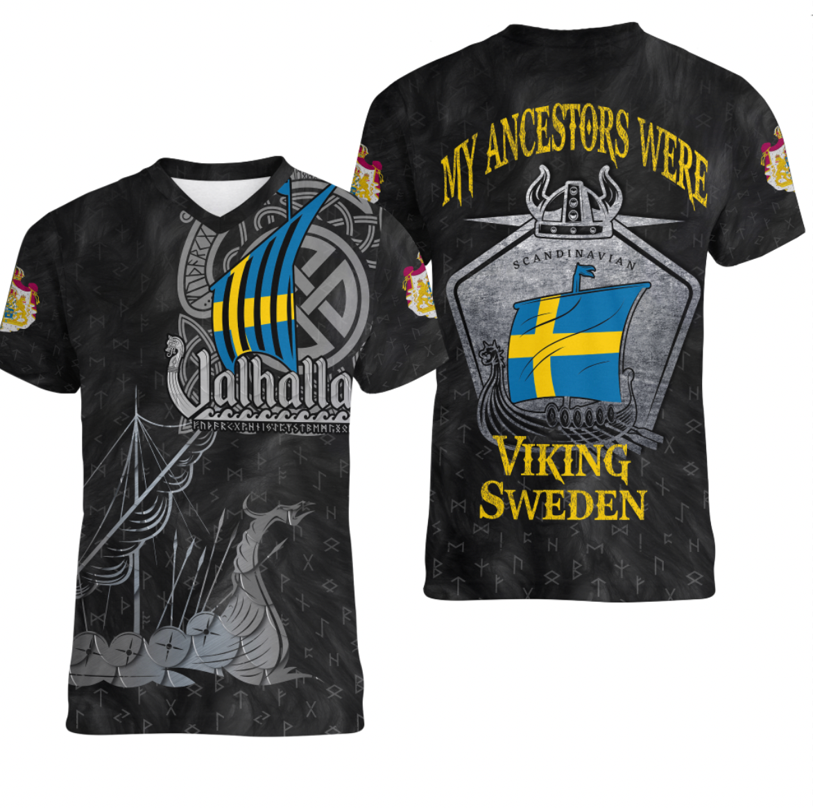 viking-clothing-viking-sweden-drakkar-v-neck-t-shirt