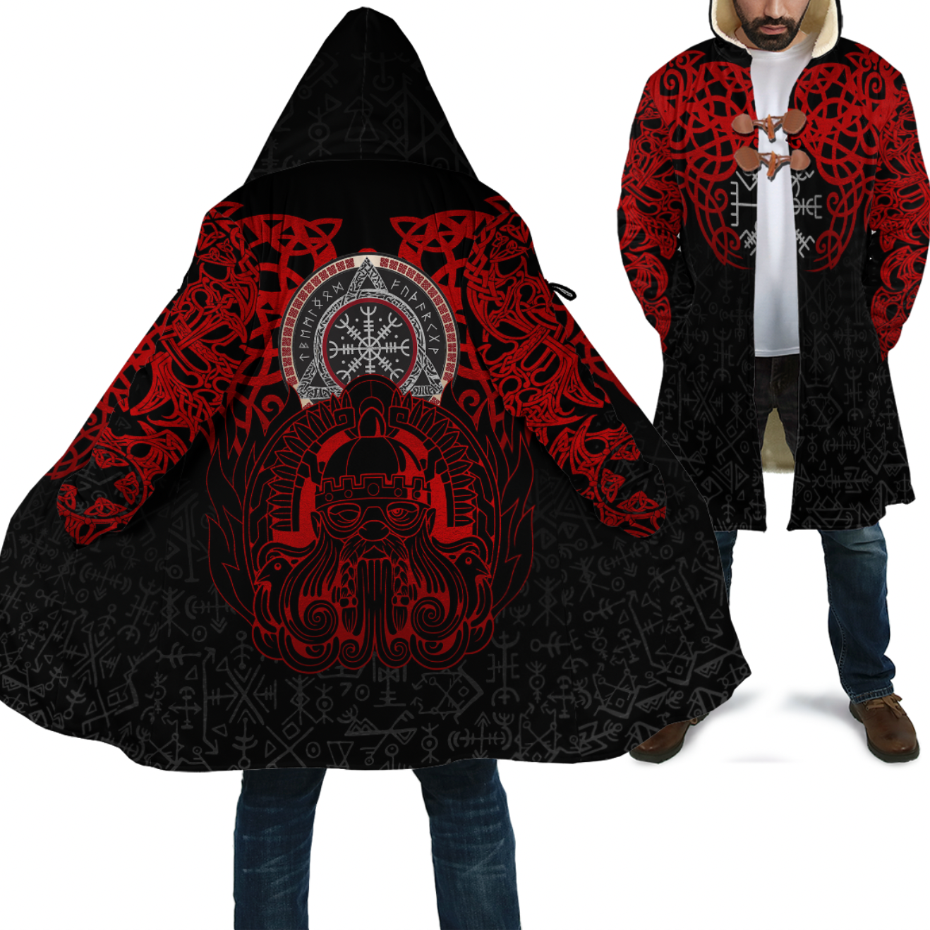 viking-clothing-viking-odin-helm-of-awe-red-cloak