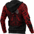 Viking Clothing Viking Odin Helm Of Awe (Red) Zip Hoodie RLT12 - Wonder Print Shop