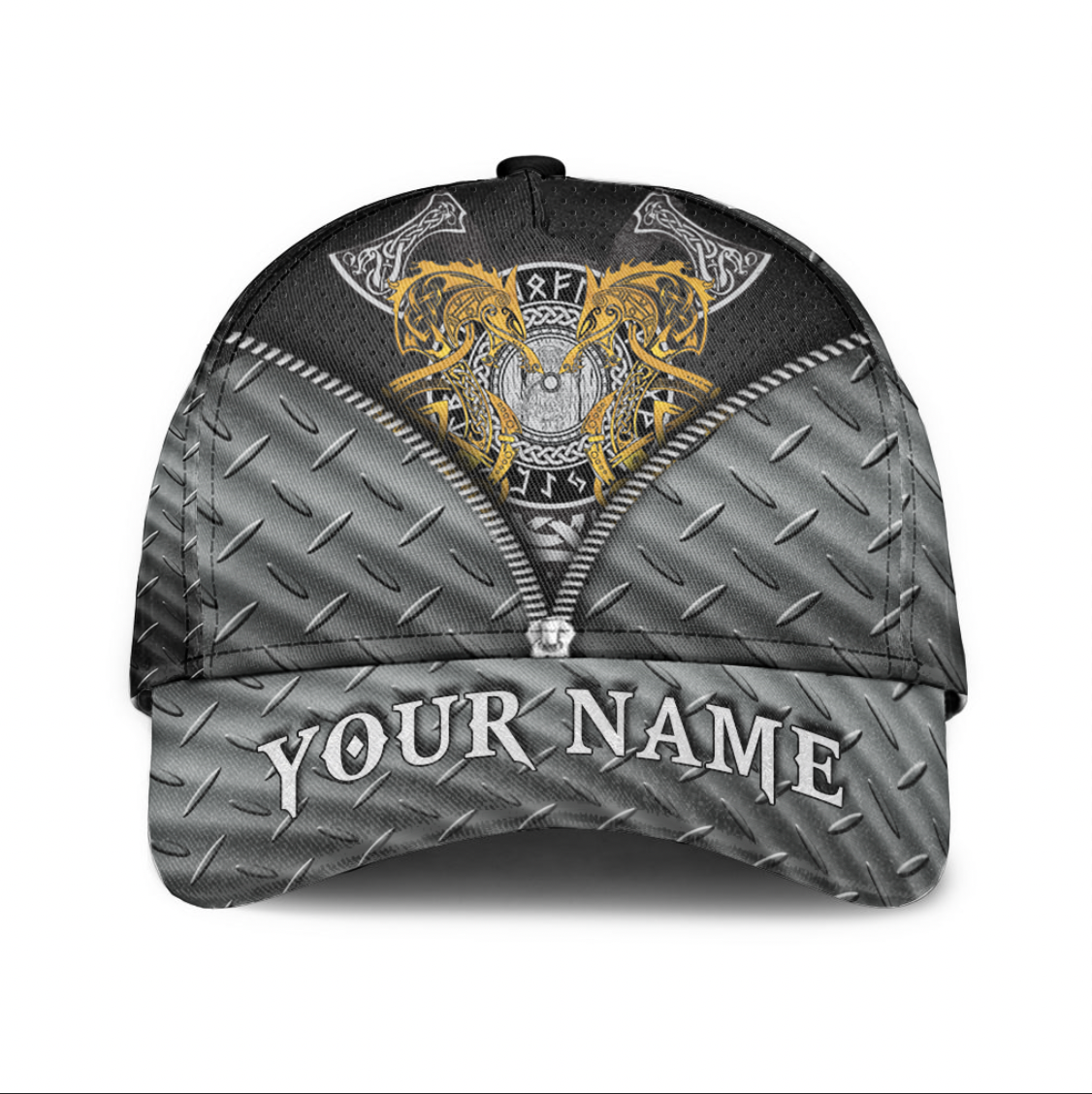 custom-viking-classic-cap-viking-celtic-dragon-shield-classic-cap