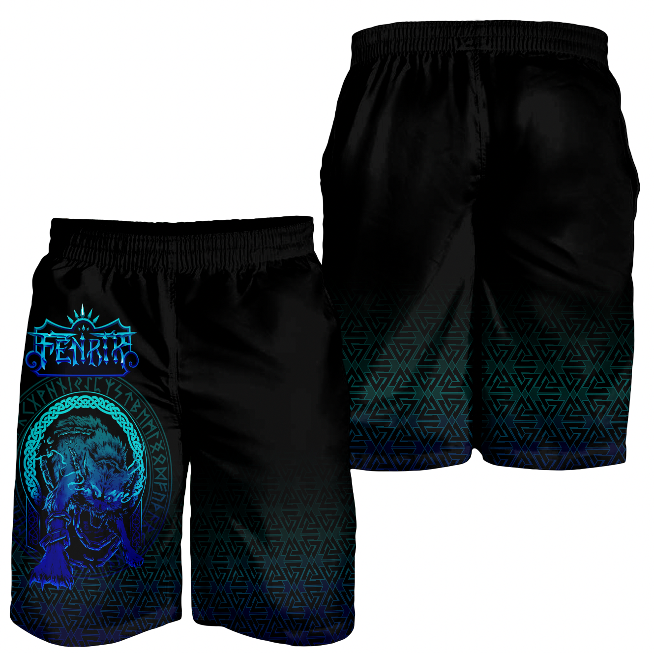 viking-mens-shorts-fenrir-norse-3d-special