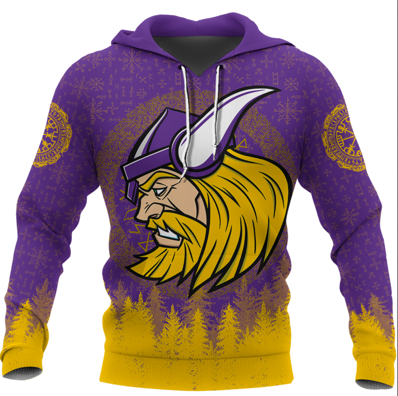 Viking Clothing Viking Warrior Hoodie RLT12 - Wonder Print Shop