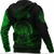 Viking Clothing Viking Fenrir Norse 3D Green Hoodie RLT12 - Wonder Print Shop