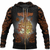 Viking Clothing Yggdrasil Raven and Wolf Zip Hoodie RLT12 - Wonder Print Shop