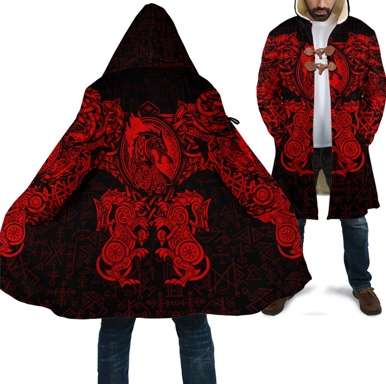 viking-cloak-viking-dragon-and-wolf-tattoo-red-cloak