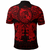 Viking Clothing Viking Dragon and Wolf Tattoo Polo Shirt Red RLT12 - Wonder Print Shop