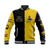 Buffalo Soldiers Baseball Jacket Black-Gold Style LT6 - Wonder Print Shop